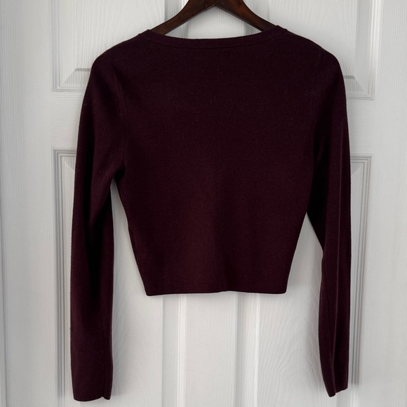 Babaton Rich Burgundy Knit Top - Picture 9 of 9